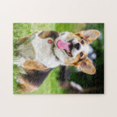 Pembroke Welsh Corgi Puppy Dog Puzzle (Horizontal)