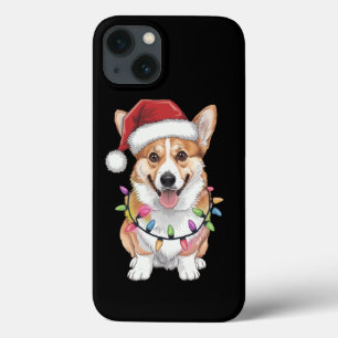 Pembroke Welsh Corgi Santa Weihnachtsbaum Lichter  Case-Mate iPhone Hülle