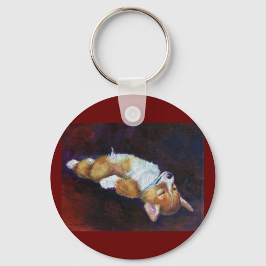 Pembroke Welsh Corgi Schlüsselanhänger (Vorderseite)