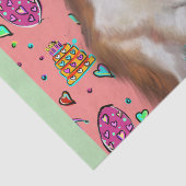 PEMBROKE WELSH CORGI SEIDENPAPIER (Detail)