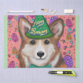 PEMBROKE WELSH CORGI SEIDENPAPIER (Handwerk)