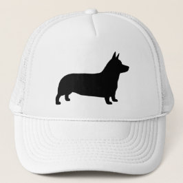 Pembroke Welsh Corgi Silhouette Truckerkappe