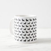 Pembroke Welsh Corgi Sketch Design Tasse (Vorderseite Links)