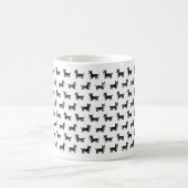 Pembroke Welsh Corgi Sketch Design Tasse (Mittel)