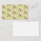 Pembroke Welsh Corgi Sleeping Dog Lover ZZZ Mitteilungskarte (Vorne/Hinten)