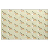 Pembroke Welsh Corgi Sleeping Hund Lover ZZZ Stoff (Yard (91,4 cm))