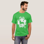 Pembroke Welsh Corgi St Patricks Day Dog Lover Men T-Shirt (Vorne ganz)