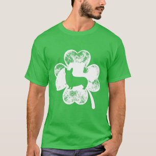 Pembroke Welsh Corgi St Patricks Day Dog Lover Men T-Shirt