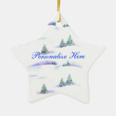 Pembroke Welsh Corgi Star Ornament (Hinten)