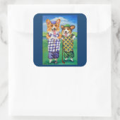 Pembroke Welsh Corgi Stickers (Tasche)