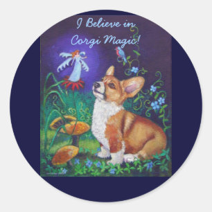 Pembroke Welsh Corgi Stickers