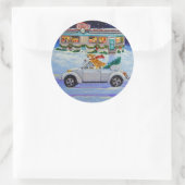 Pembroke Welsh Corgi Stickers (Tasche)