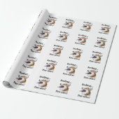 Pembroke Welsh Corgi Süßer Hund Geschenkpapier (Ungerollt)