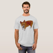 Pembroke Welsh Corgi T - Shirt (Vorne ganz)