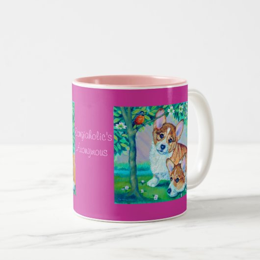 Pembroke Welsh Corgi Tasse (VorderseiteRechts)