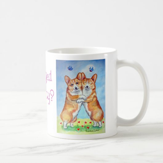 Pembroke Welsh Corgi Tasse (Rechts)