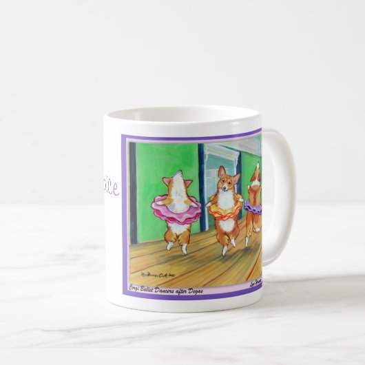 Pembroke Welsh Corgi Tasse (VorderseiteRechts)