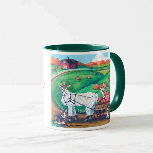 Pembroke Welsh Corgi Tasse (VorderseiteRechts)