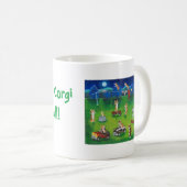 Pembroke Welsh Corgi Tasse (VorderseiteRechts)