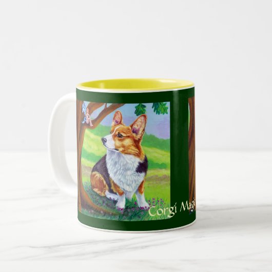 Pembroke Welsh Corgi Tasse (Vorderseite Links)