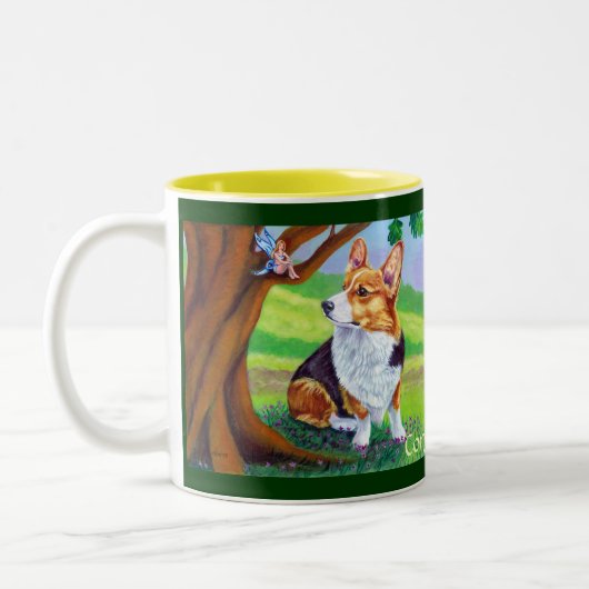 Pembroke Welsh Corgi Tasse (Links)