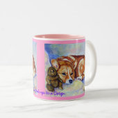 Pembroke Welsh Corgi Tasse (VorderseiteRechts)