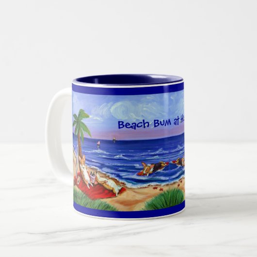 Pembroke Welsh Corgi Tasse (Vorderseite Links)