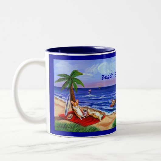 Pembroke Welsh Corgi Tasse (Links)