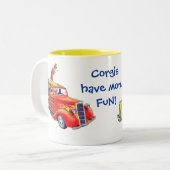 Pembroke Welsh Corgi Tasse (Vorderseite Links)