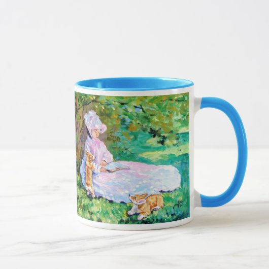 Pembroke Welsh Corgi Tasse Monet (Rechts)