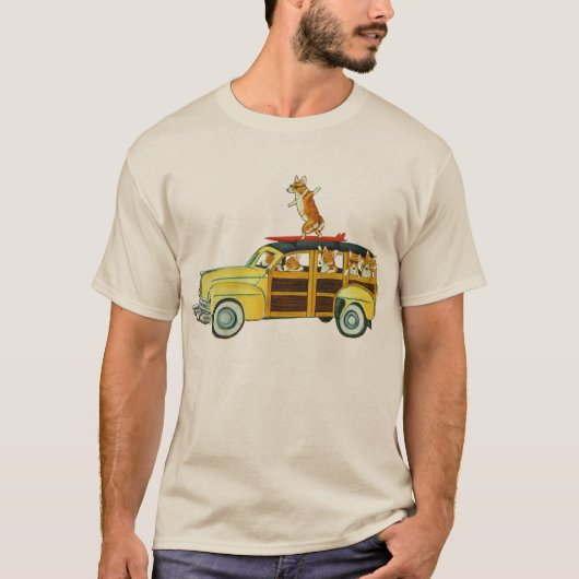 Pembroke Welsh Corgi Tee Shirt (Vorderseite)