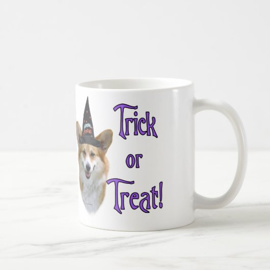 Pembroke Welsh Corgi Trick Kaffeetasse (Rechts)