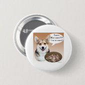 Pembroke Welsh Corgi Türkei - Button (Vorne & Hinten)