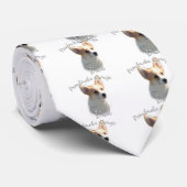 Pembroke Welsh Corgi Vater 2 Krawatte (Gerollt)