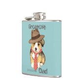 Pembroke Welsh Corgi Vater Flachmann (Links)