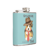 Pembroke Welsh Corgi Vater Flachmann (Rechts)