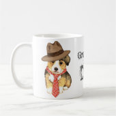 Pembroke Welsh Corgi Vater Kaffeetasse (Links)