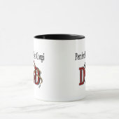 Pembroke Welsh Corgi Vater Tasse (Zentrum)