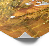 Pembroke Welsh Corgi Wall Print Poster (Ecke)