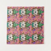 PEMBROKE WELSH CORGI WANDTEPPICH (Vorderseite (Horizontal))