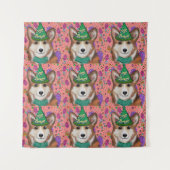 PEMBROKE WELSH CORGI WANDTEPPICH (Vorderseite)