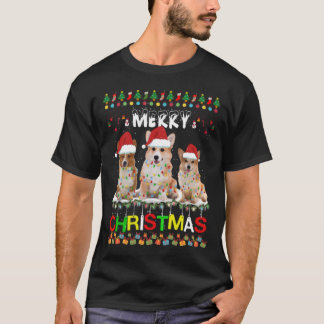 Pembroke Welsh Corgi Weihnachtsbaum Weihnachten We T-Shirt