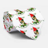 Pembroke Welsh Corgi Weihnachtsgeschenke Krawatte (Gerollt)