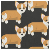 Pembroke Welsh Corgi Welpe Hund Stoff (Nahaufnahme)