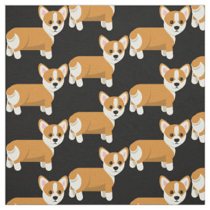 Pembroke Welsh Corgi Welpe Hund Stoff
