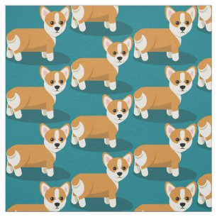 Pembroke Welsh Corgi Welpe Hund Stoff