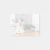 Pembroke Welsh Corgi Welpe Post-it Klebezettel (Vorderseite)