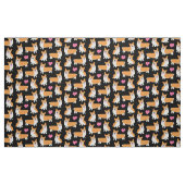 Pembroke Welsh Corgis und Hearts Stoff (Fat Quarter (45,7 x 55,9 cm))