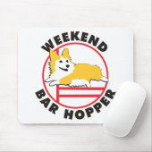 Pembrokecorgi-Agility-Wochenenden-Bar-Trichter Mousepad (Mit Mouse)