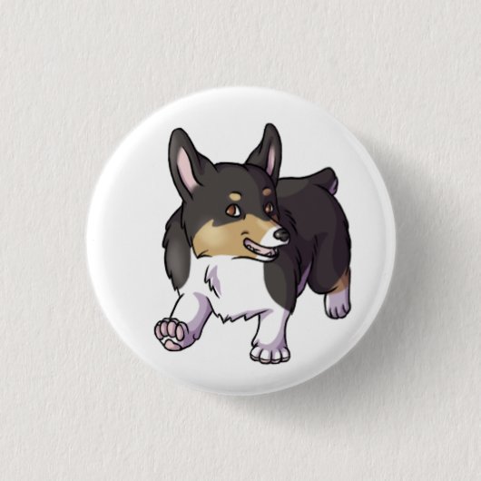 PembrokeCorgi Button (Vorderseite)